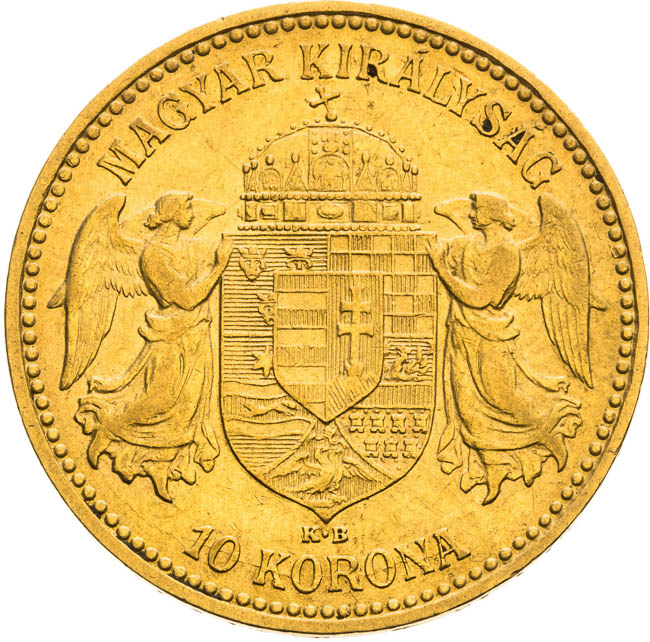 10 Corona 1900 - back