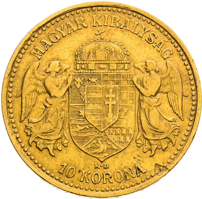 10 Corona 1904 - back