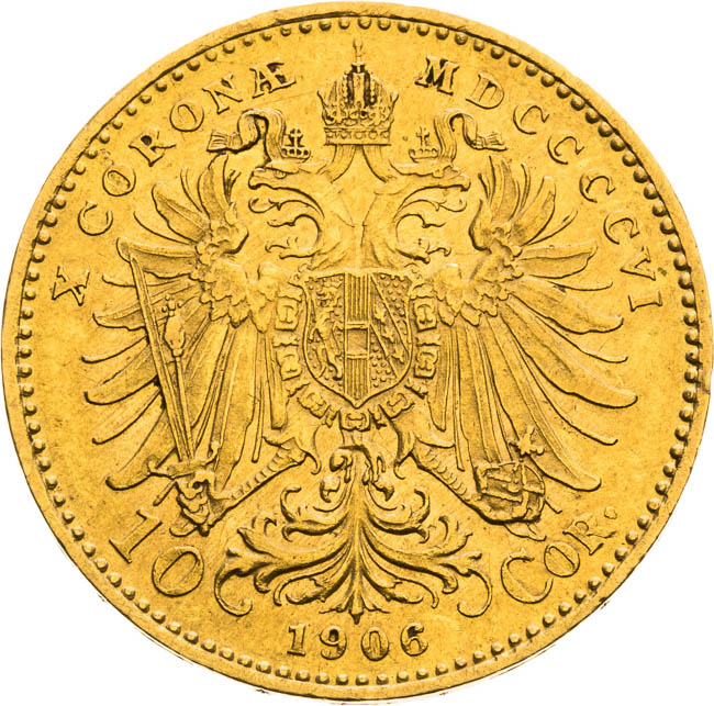10 Corona 1906 - back