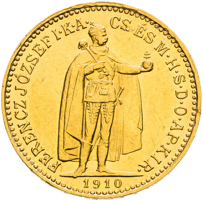 10 Corona 1910 - front