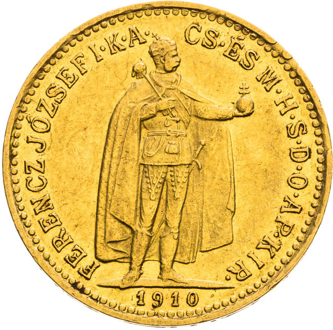 10 Corona 1910 - front