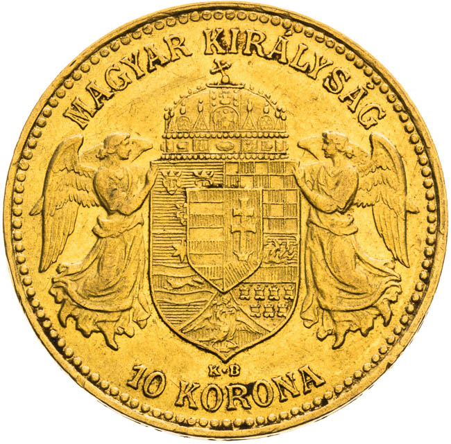 10 Corona 1910 - back