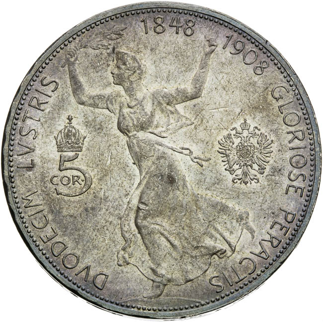 5 Corona 1848-1908 - back