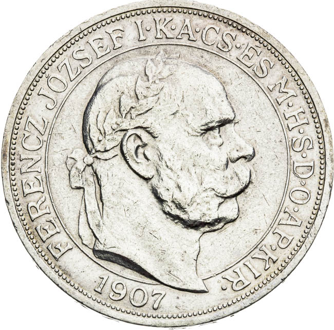 5 Corona 1907 - front