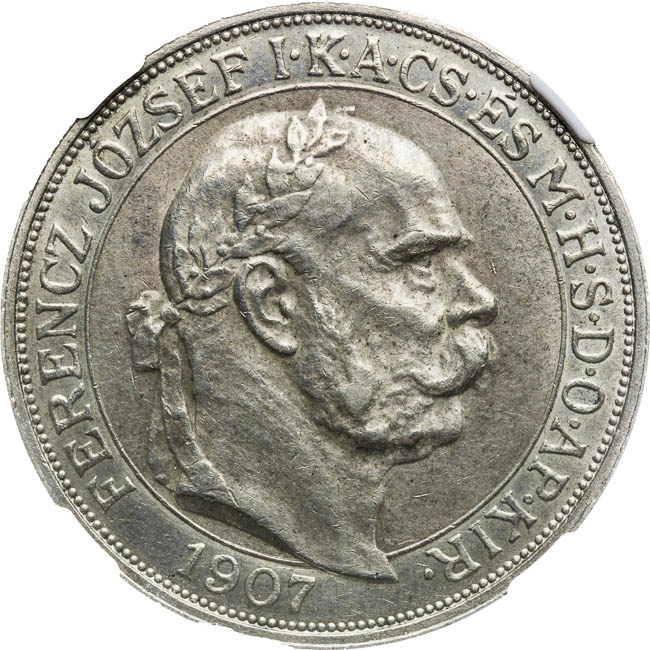 5 Corona 1907 - front