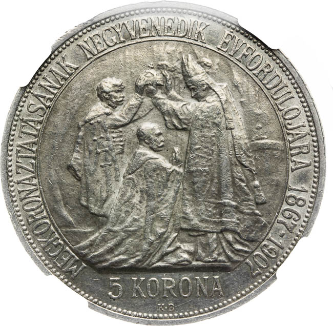 5 Corona 1907 - back