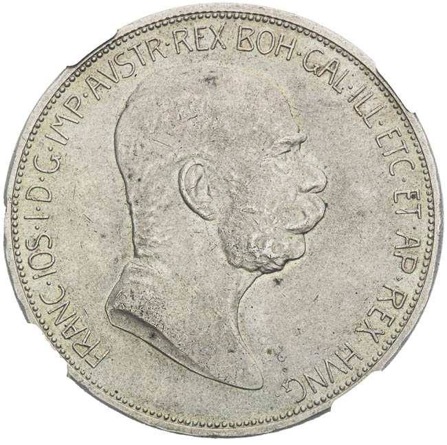 5 Corona 1908 - front