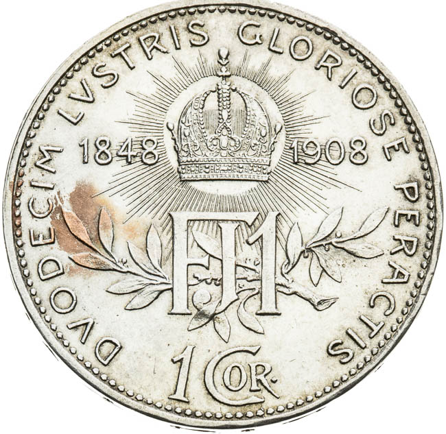 Corona 1848-1908 - back