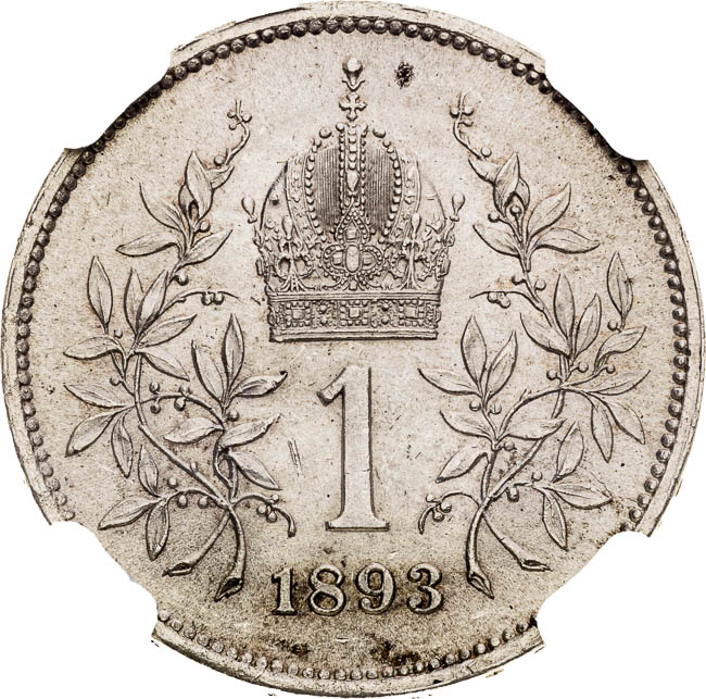 Corona 1893 - back