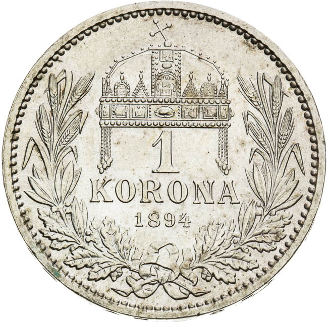 Corona 1894 - back