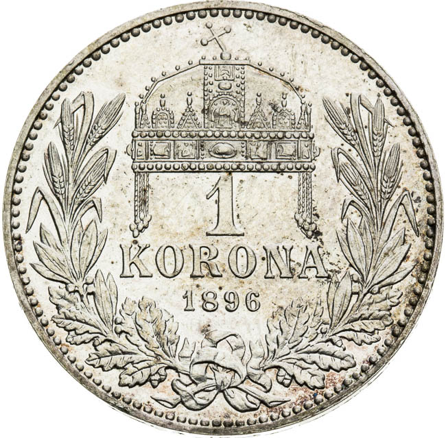 Corona 1896 - back