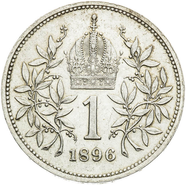 Corona 1896 - back