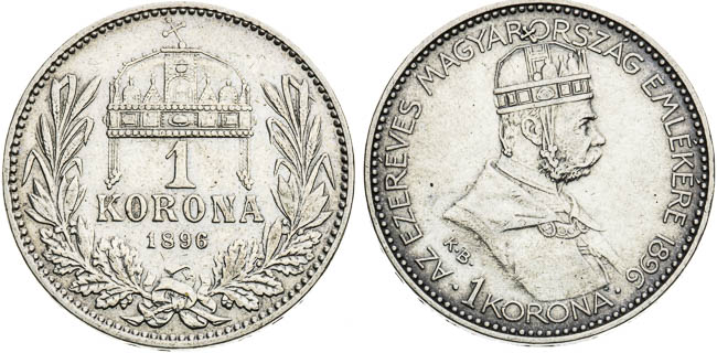 Corona 1896 (2 pcs) - back