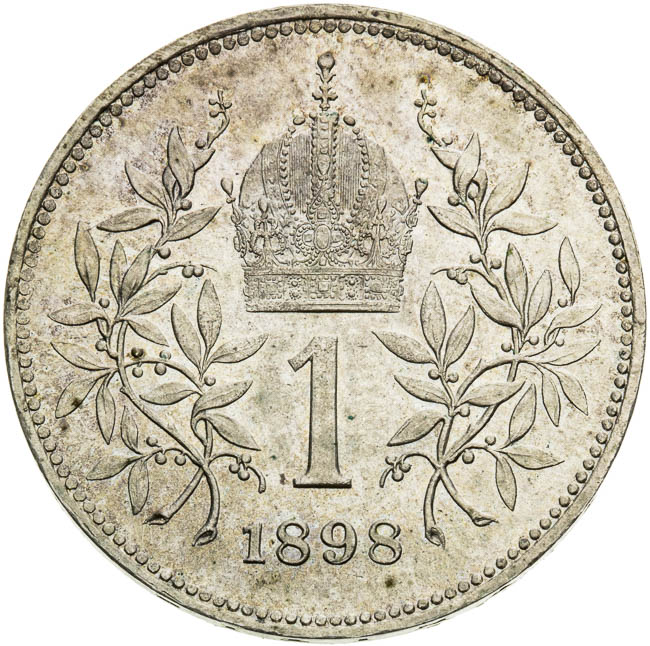 Corona 1898 - back