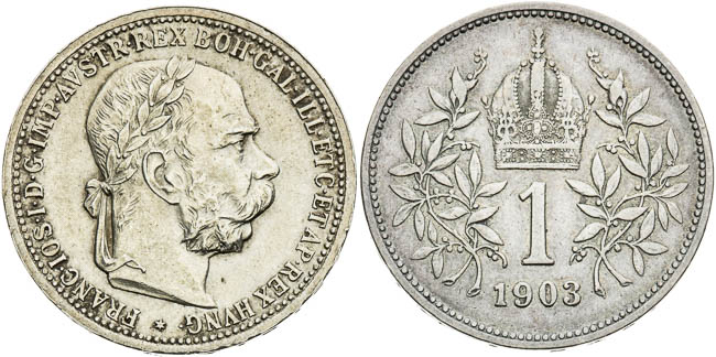 Corona 1901, 1903 (2 pcs) - front