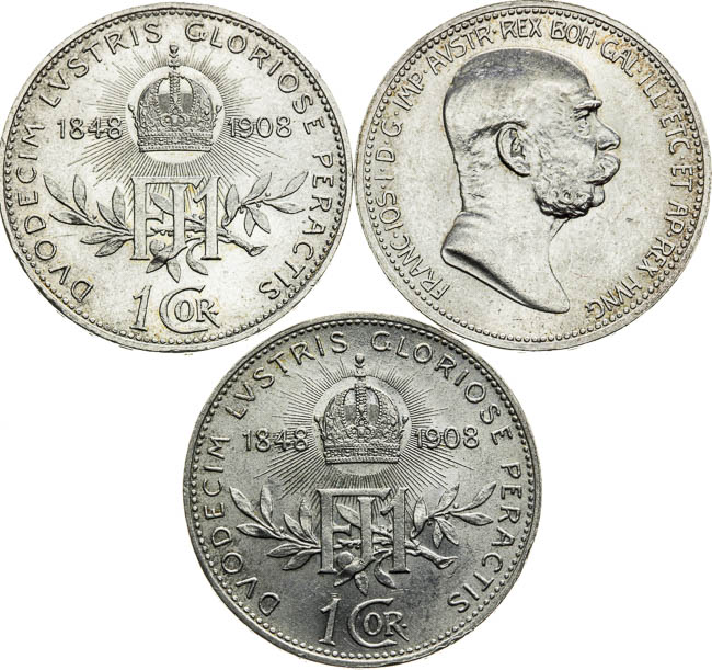 Corona 1908 (3 pcs) - back