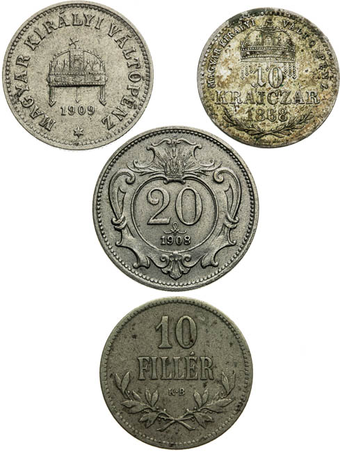 Coins (4 pcs) - front