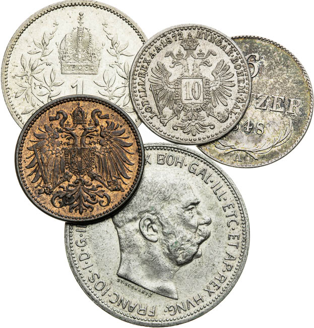 Coins (5 pcs) - front