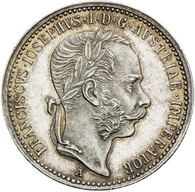 Silver Token 1867 - front