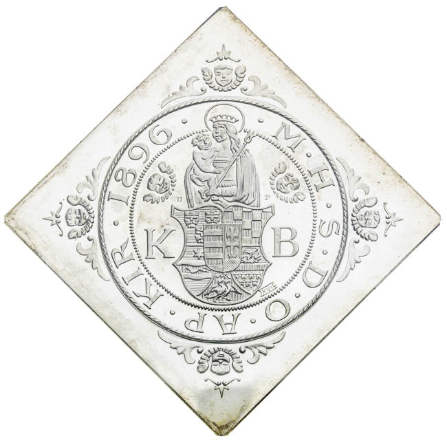 Thaler Clipe 1896 - back