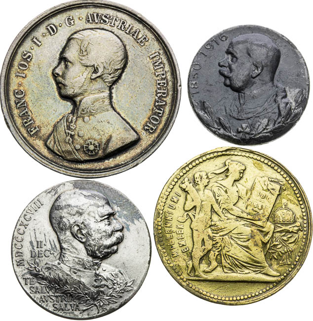 Medal (4 pcs) - front
