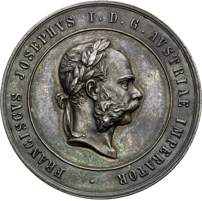Silver medal  - front