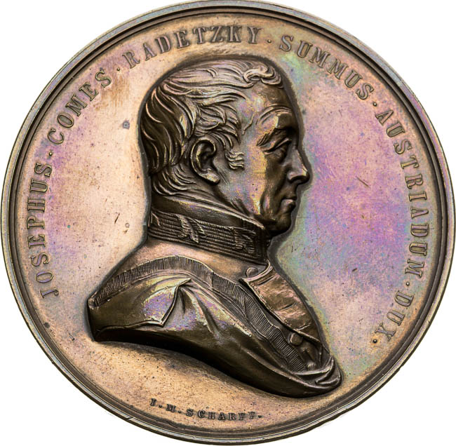 Medal 1848-1849 - front