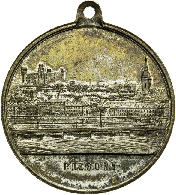 Medal 1880 - back
