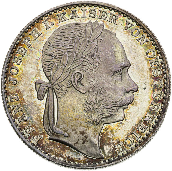 Silver medal 1889 - front