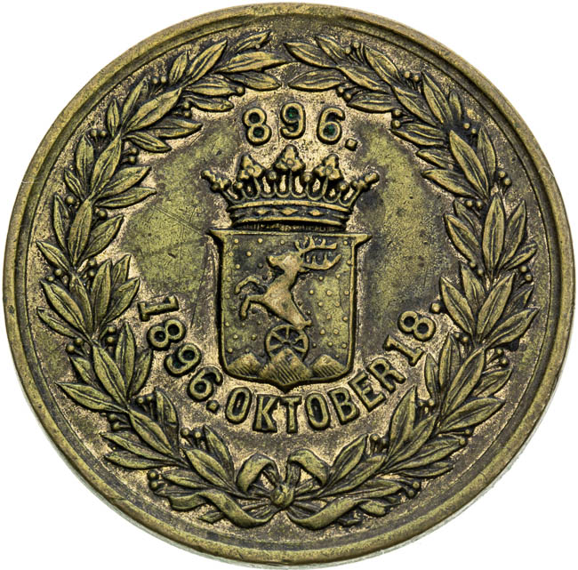 Medal 1896 - front