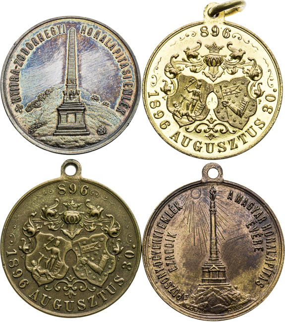 Medal 1896 (4 pcs) - front