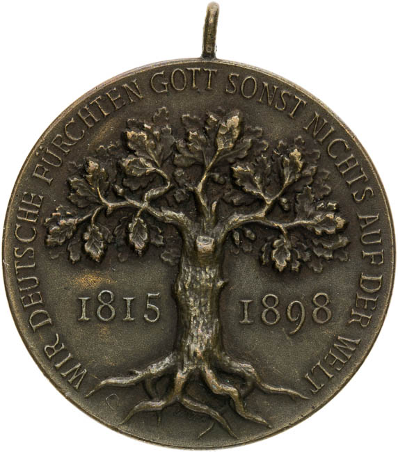 Medal 1898 - back