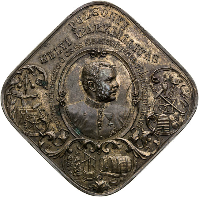 Medal 1899 - front