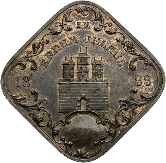 Medal 1899 - back