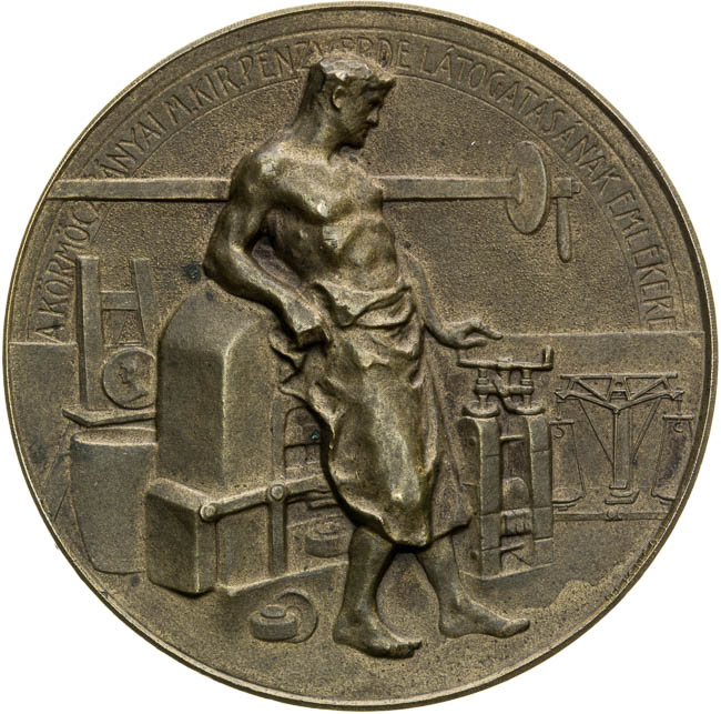 Medal (1908) - back