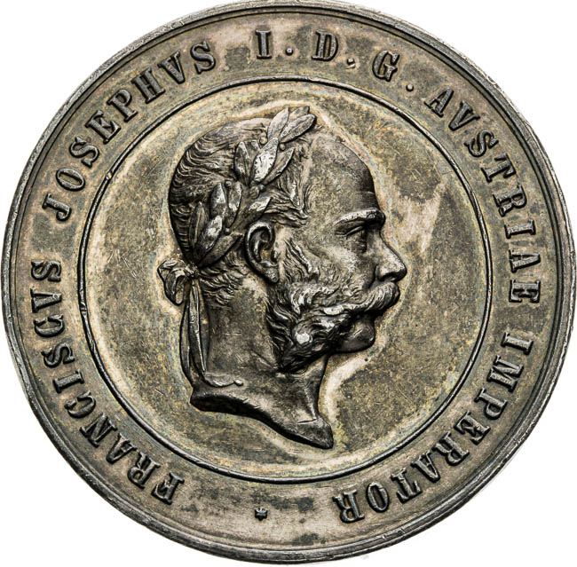 Silver medal  - front