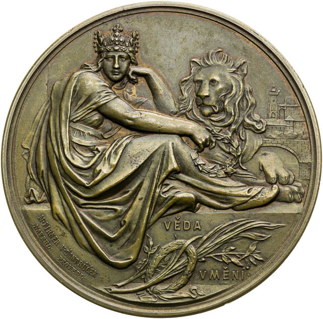 Medal 1890 - back