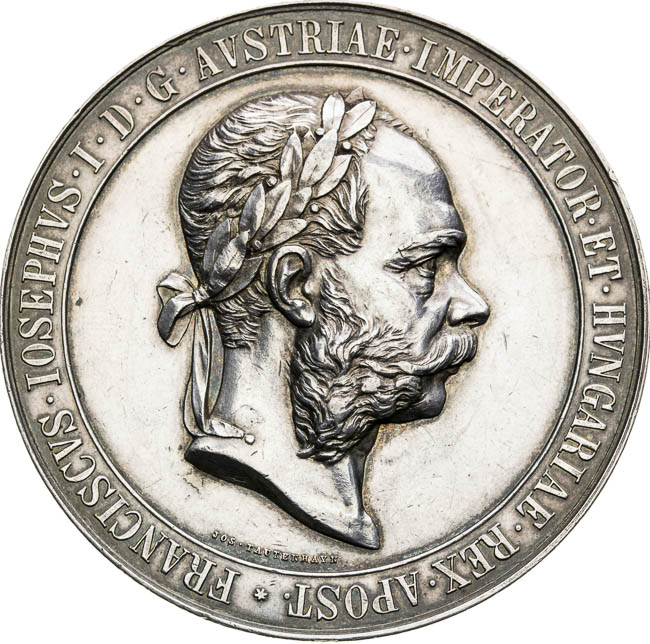 Silver medal 1891 - front