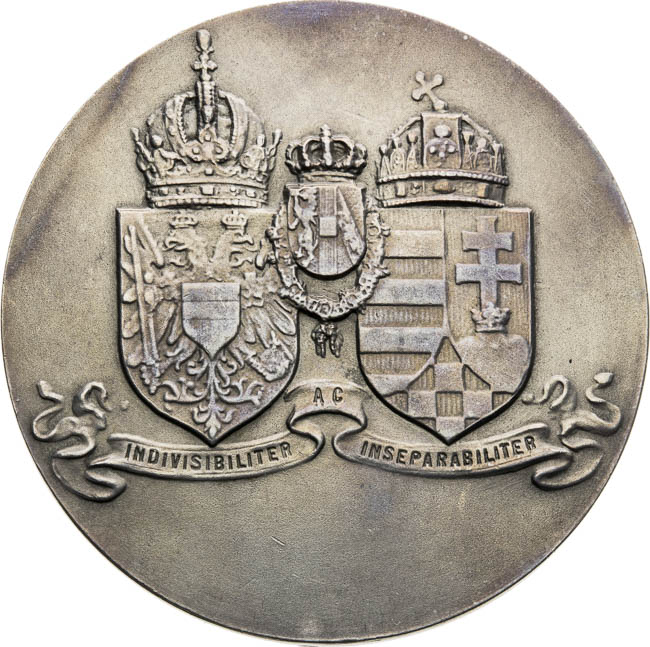 Silver medal (1914) - back
