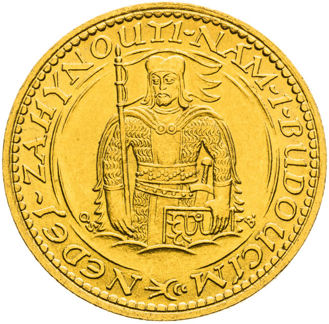 Dukát 1923 - averz