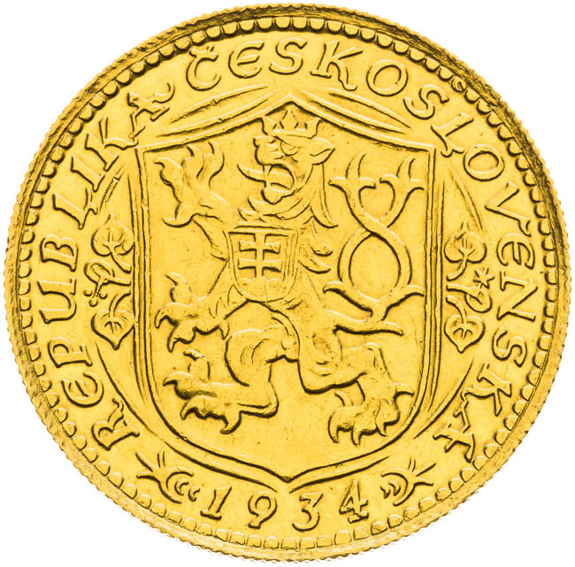 Ducat 1934 - back