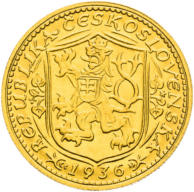 Ducat 1936 - back