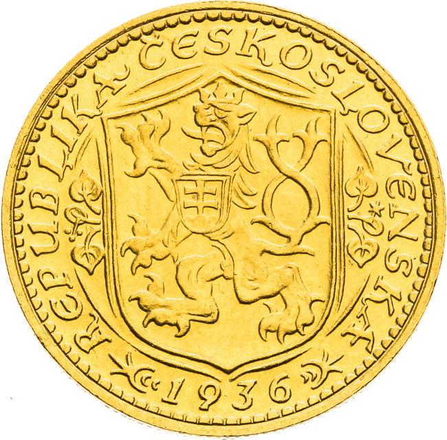 Ducat 1936 - back