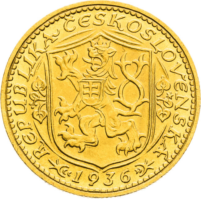 Ducat 1936 - back