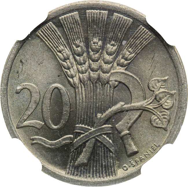 20 Heller 1925 - back