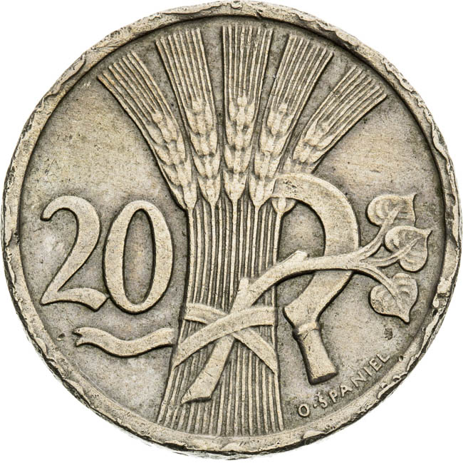 20 Heller 1933 - back