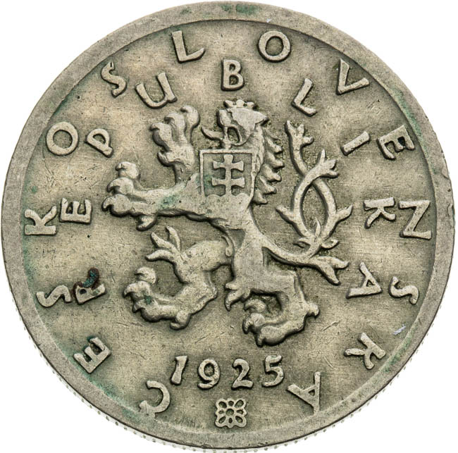 50 Heller 1925 - front