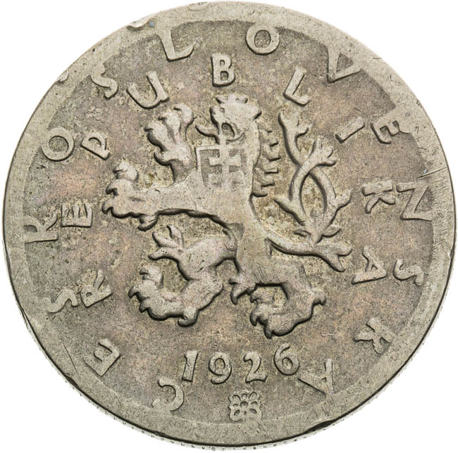 50 Heller 1926 - front