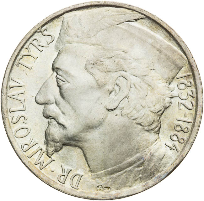 Strieborná medaila 1932 - averz