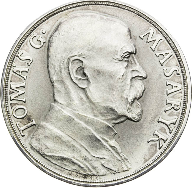 Strieborná medaila 1935 - averz